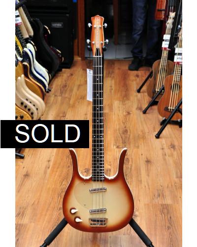Danelectro Longhorn Bass Copper Left Handed